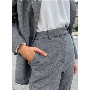 WILFRED | Andalusia Pant Size 6 Grey Tweed Aritzia